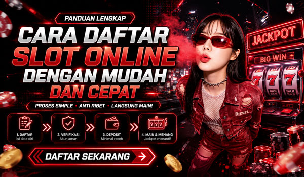 Cara Daftar Slot Online